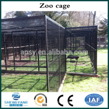 Galvanized and PVC coated welded wire mesh large zoo aviaries